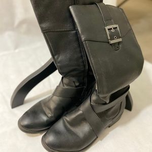 Women's Life Stride tall black boots size 9.5M